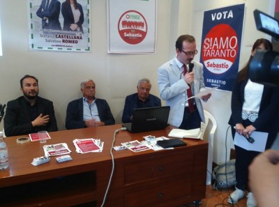 Taranto – Elezioni, l’urbanista Vezio De Lucia tifa per la squadra di Sebastio, «la città vi meriti»