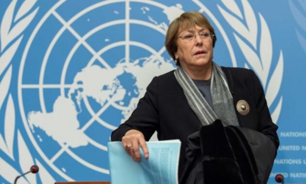 La expresidenta de Chile y ex alta comisionada de las Naciones Unidas para los Derechos Humanos, Michelle Bachelet,