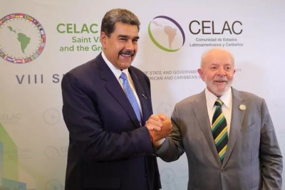 Nicolas Maduro e Luiz Inacio Lula da Silva