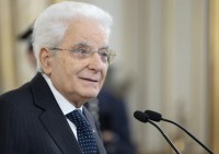 Il presidente della Repubblica Sergio Mattarella