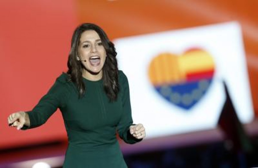 Inés Arrimadas García è donna chiave di Ciudadanos il partito anti-separatista di centrodestra