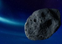 Asteroide nello spazio