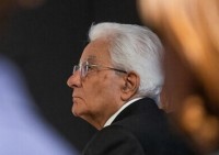 Il presidente della Repubblica Sergio Mattarella